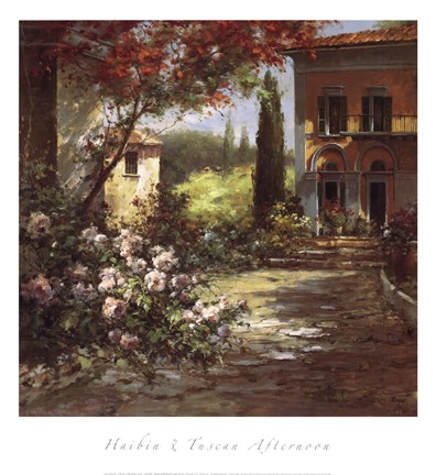 Framed Tuscan Afternoon Print