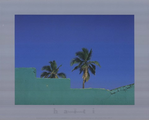 Framed Haiti 1985 Print