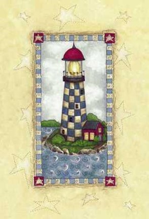 Framed Lighthouses IV Print