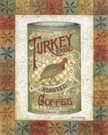 Framed Turkey Coffee Print