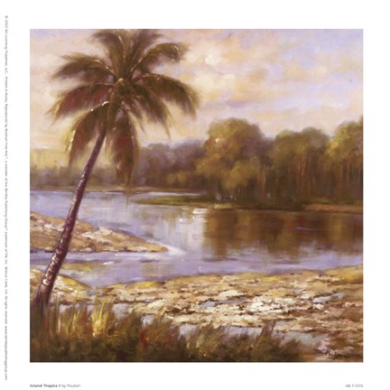Framed Island Tropics l Print