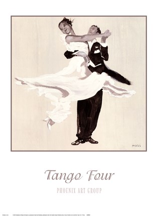 Framed Tango Four Print
