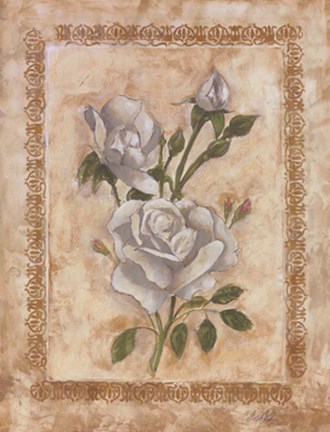 Framed Rosas Blancas l Print