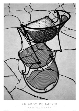 Framed Eloquent Chair II Print
