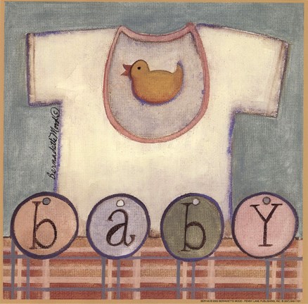 Framed Baby T-Shirt Print