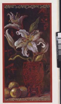 Framed Oriental Lily Print