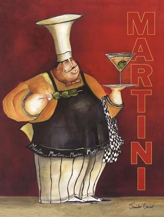 Framed Martini For You Print