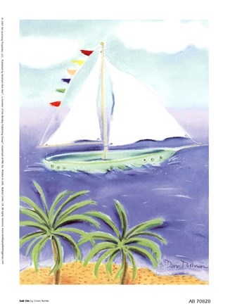Framed Sail On Print