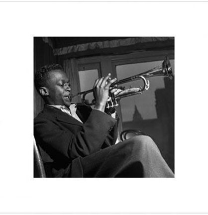Framed Miles Davis - New York City, c.1952 Print