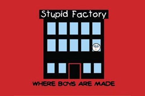 Framed Boys Are Stupid-Stupid Factory Print