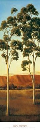 Framed Lonely Eucalyptus II Print