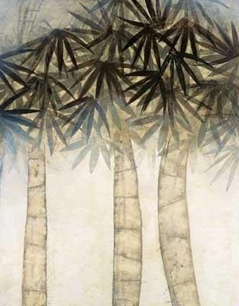 Framed Bamboo Canopy One Print