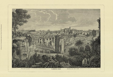 Framed Piranesi View Of Rome II Print