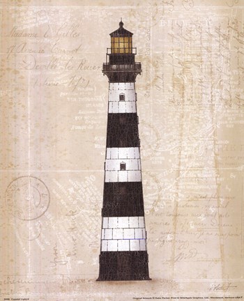 Framed Coastal Light II Print