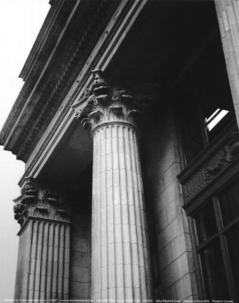 Framed Columns At Entry - Mini Print