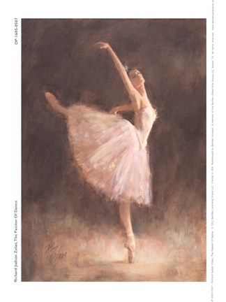 Framed Passion Of Dance Print