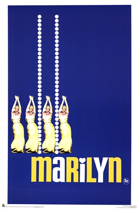Framed Marilyn, c.1963 - Blue Print