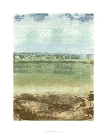 Framed Extracted Landscape II Print