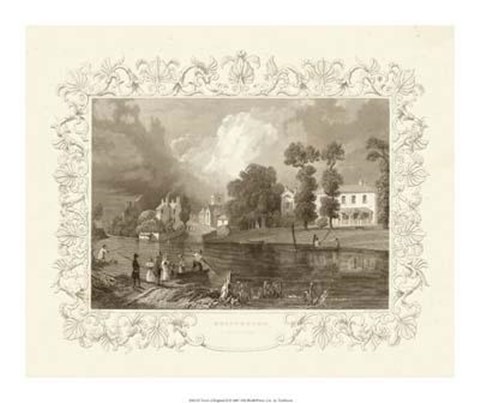 Framed Views Of England II Print