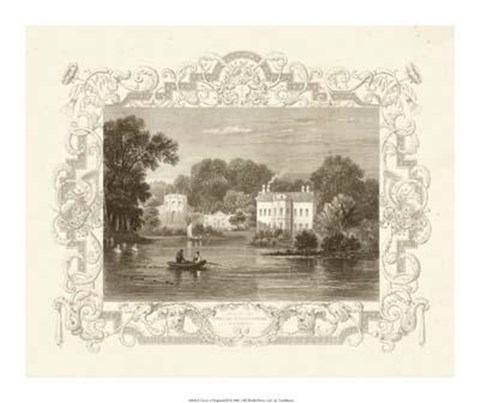 Framed Views Of England III Print