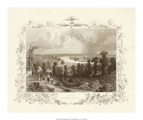Framed Views Of England V Print