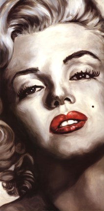 Framed Marilyn Monroe - Glamorous Print