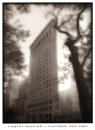 Framed Flatiron, New York Print