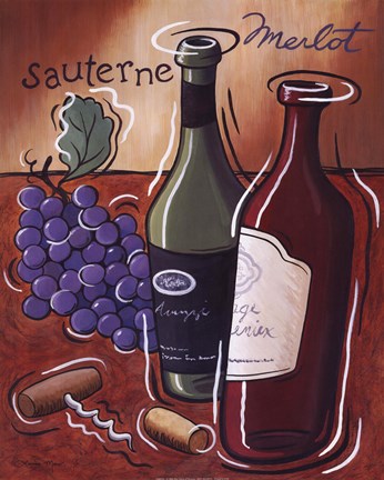 Framed Sauterne Print