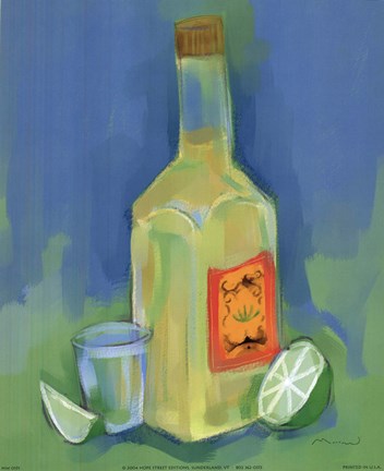 Framed Tequila Print