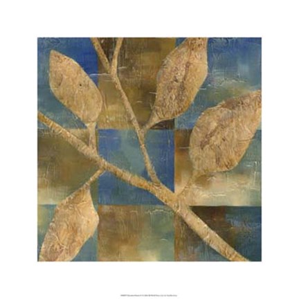 Framed Burnished Branch IV Print