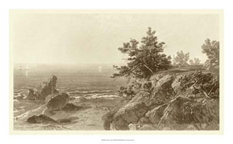 Framed Scenic Coast Print