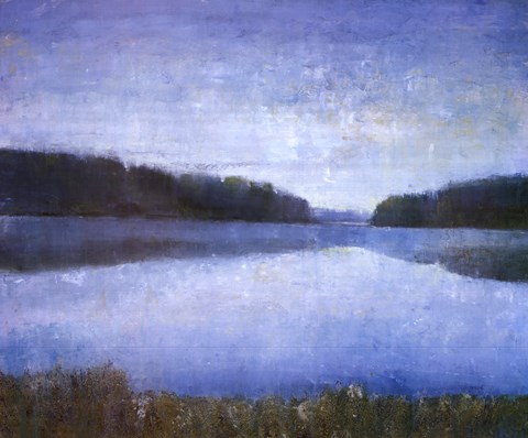 Framed Silent Lake Print
