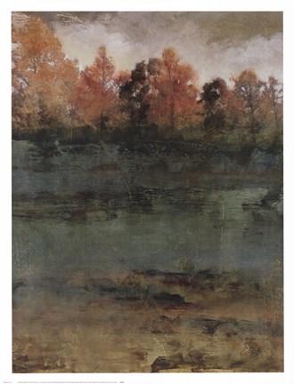 Framed Autumn Love II Print