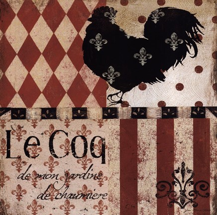 Framed Le Coq Print