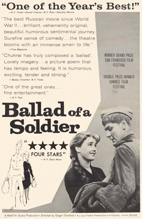 Framed Ballad of a Soldier Print