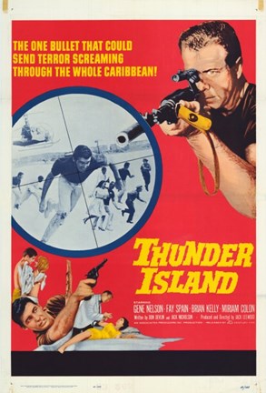 Framed Thunder Island Print
