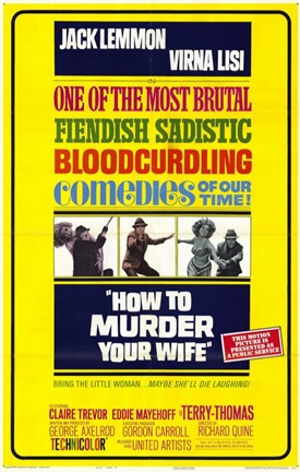 Framed How to Murder Your Wife Print