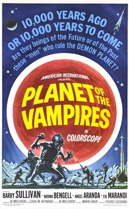 Framed Planet of the Vampires Print