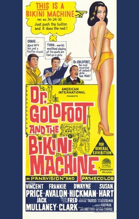 Framed Doctor Goldfoot and the Bikini Machine Print
