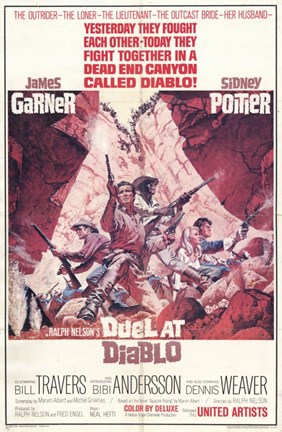 Framed Duel at Diablo Print