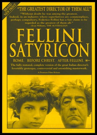 Framed Fellini Satyricon Print