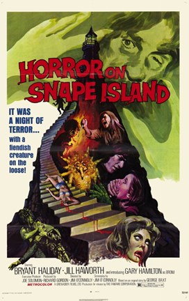 Framed Horror on Snape Island Print