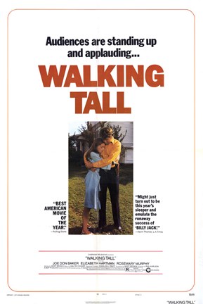 Framed Walking Tall Audiences are Applauding Print