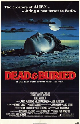 Framed Dead and Buried Print