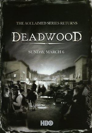 Framed Deadwood Series Returns Print