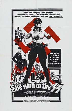 Framed Ilsa - She Wolf of the SS Print
