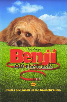 Framed Benji: Off the Leash Print