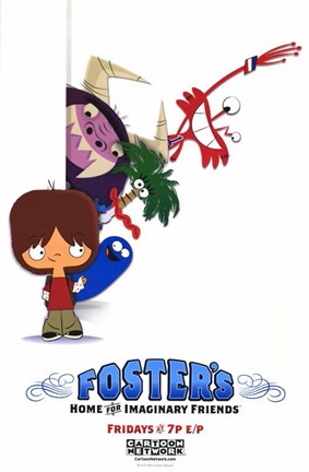 Framed Foster&#39;s Home for Imaginary Friends Print
