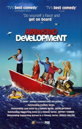 Framed Arrested Development TV Series Print
