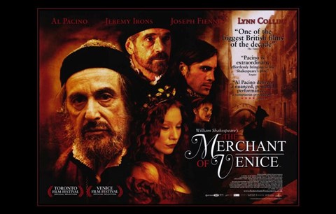 Framed Merchant of Venice Al Pacino Print